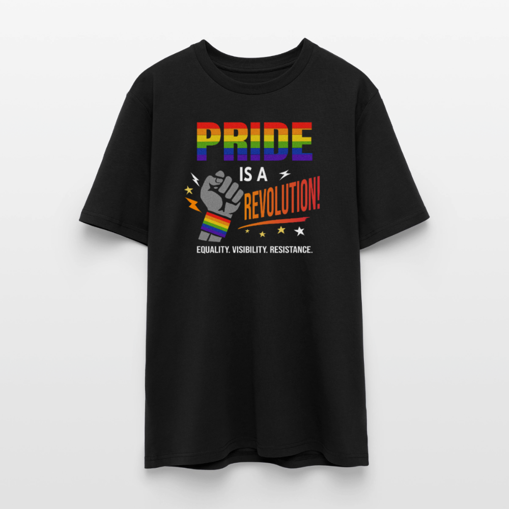 Pride is a Revolution 2 | Unisex Bio T-Shirt - Schwarz