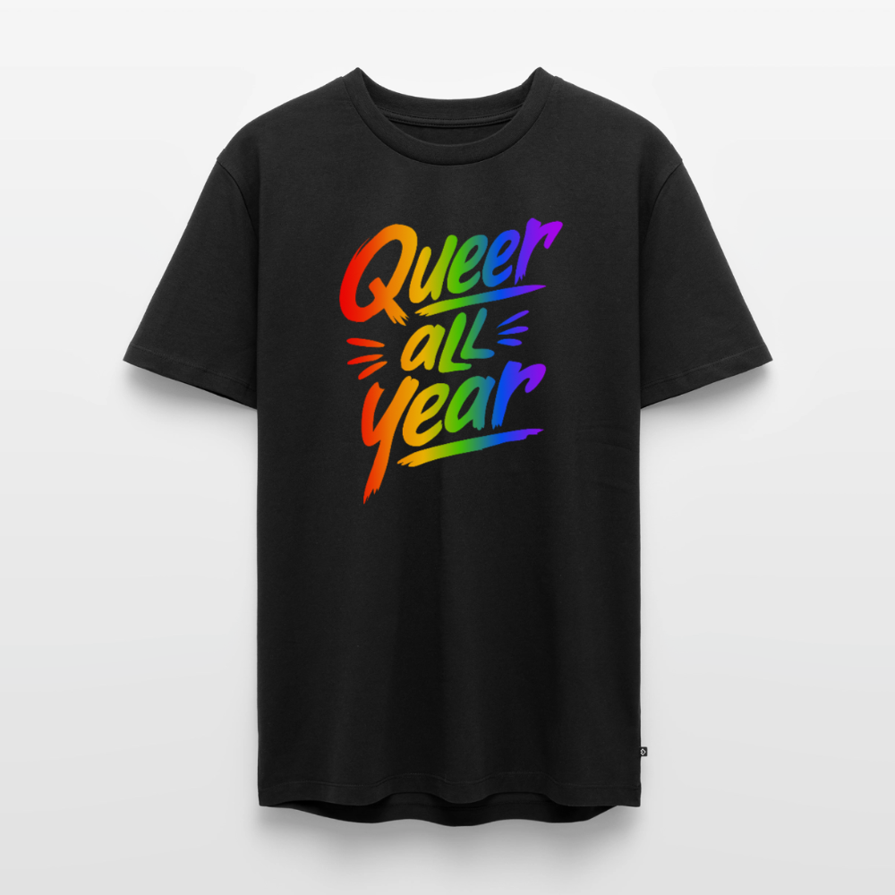 Queer all Year | Männer Premium T-Shirt - Schwarz