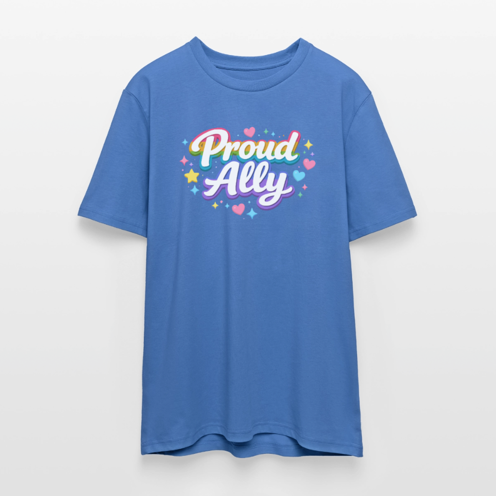 Proud Ally | Unisex Bio-T-Shirt - Achtsames Blau