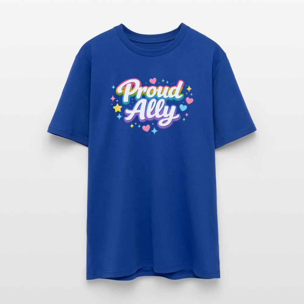 Proud Ally | Unisex Bio-T-Shirt - Dunkelblau