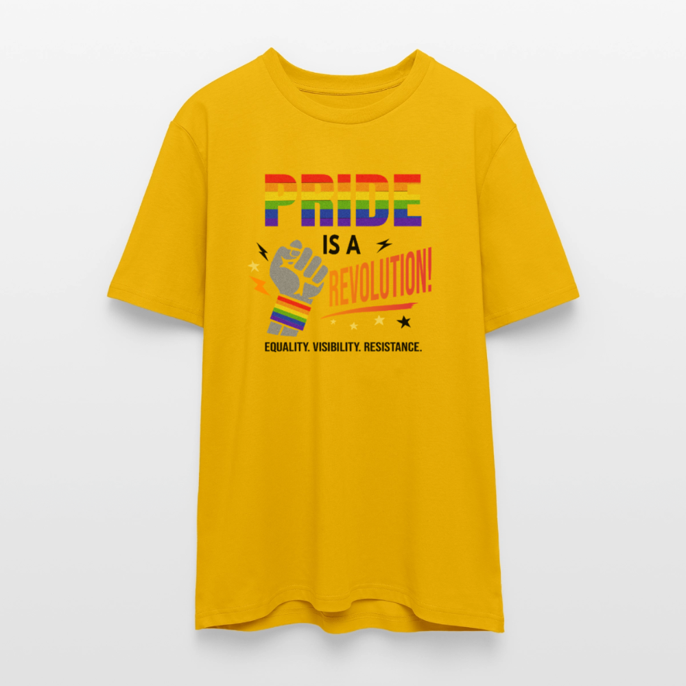 Pride is a Revolution | Unisex Bio T-Shirt - Spektralgelb