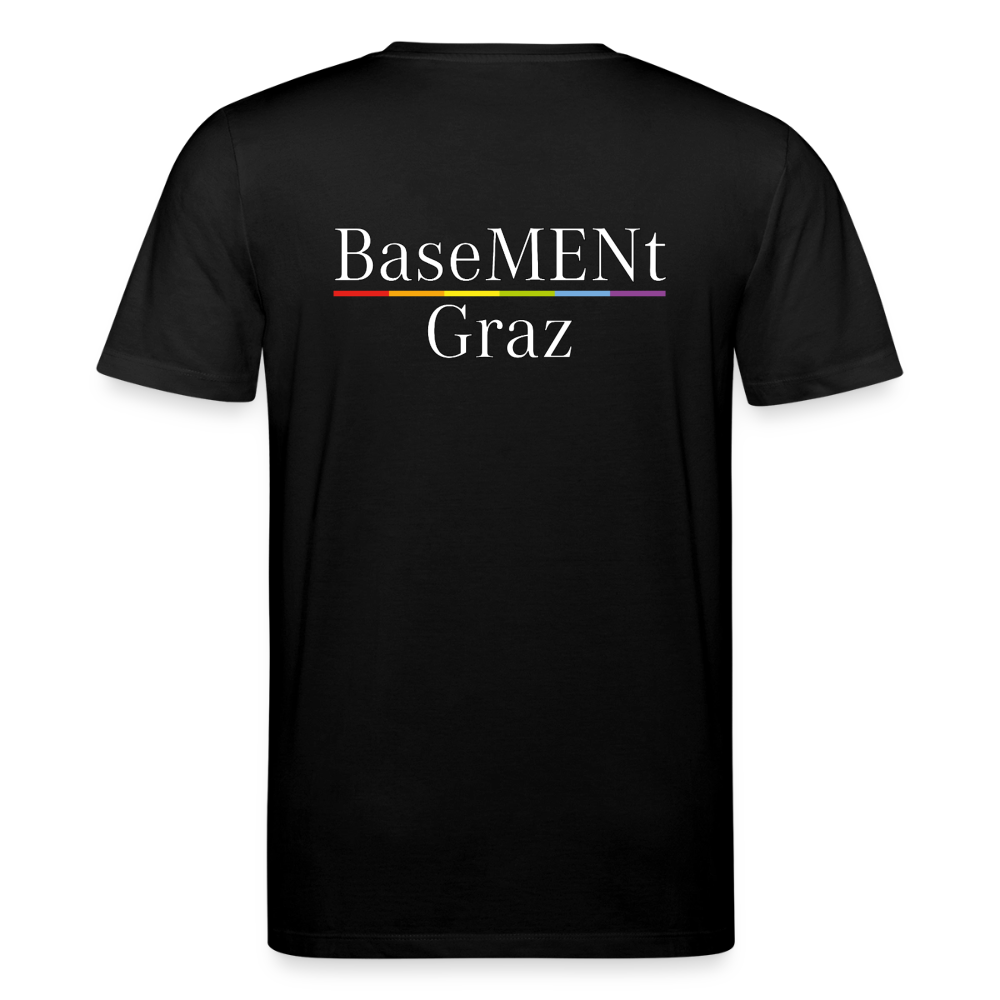 Chefin BaseMENt Graz | Unisex Bio-T-Shirt - Schwarz