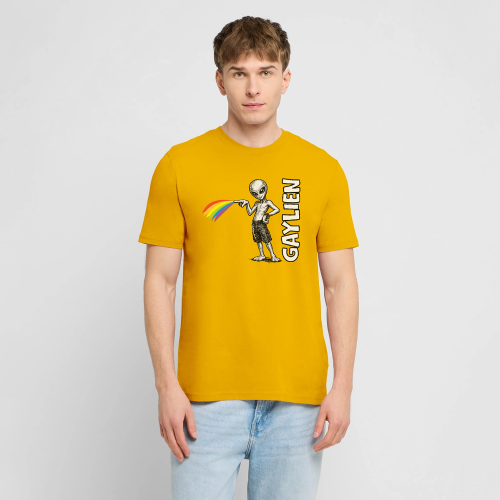 Gaylien | Unisex Bio-T-Shirt CREATOR - Spektralgelb