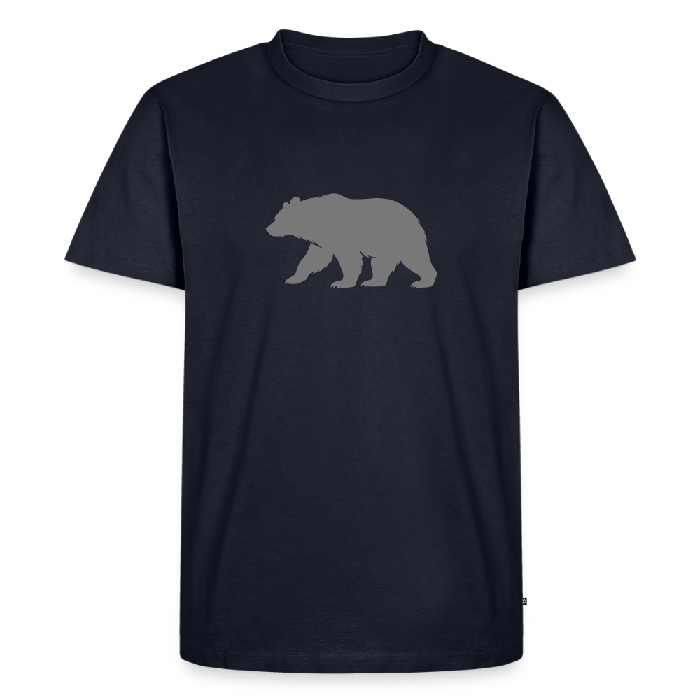 Bear grey | Premium T-Shirt - Navy