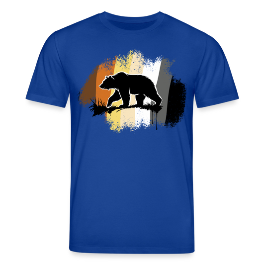 T-Shirt: Black Bear Bear Flag - Dunkelblau