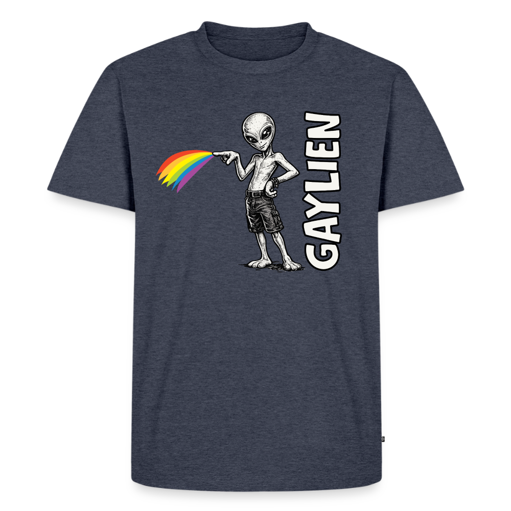 Gaylien | Männer Premium T-Shirt - Jeansblau 