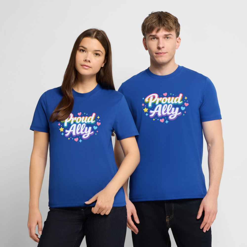 Proud Ally | Unisex Bio-T-Shirt - Dunkelblau