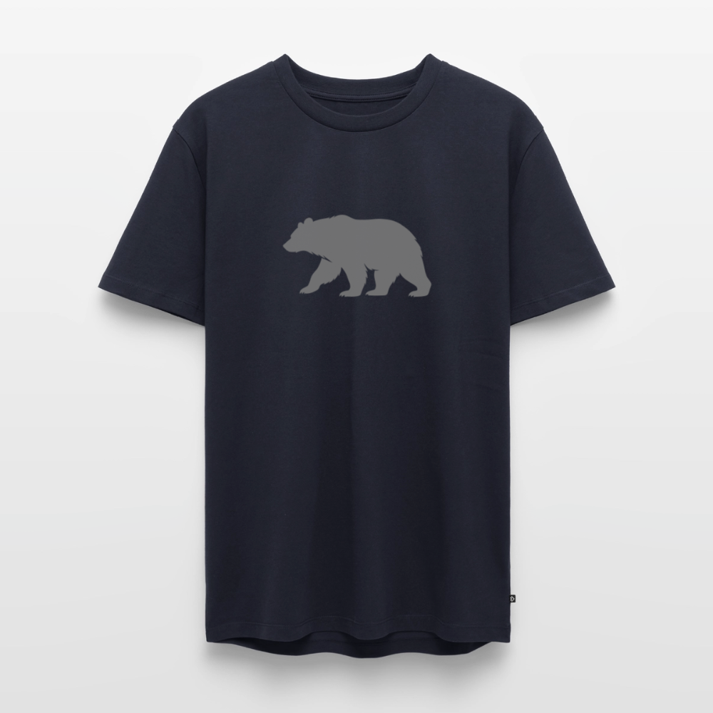 Bear grey | Premium T-Shirt - Navy