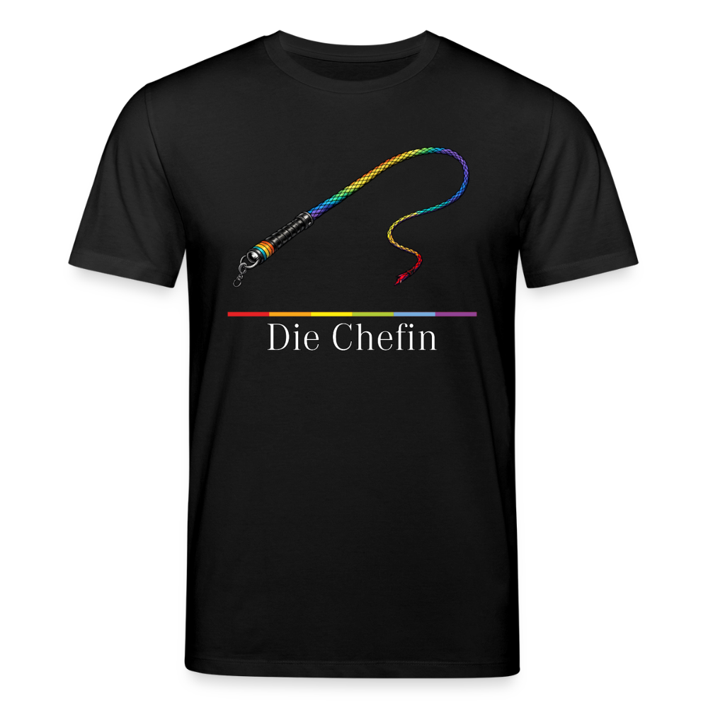 Chefin BaseMENt Graz | Unisex Bio-T-Shirt - Schwarz