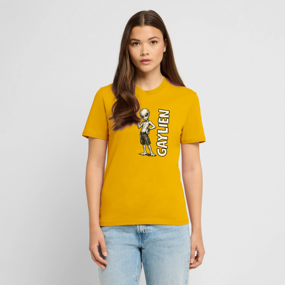 Gaylien | Unisex Bio-T-Shirt CREATOR - Spektralgelb