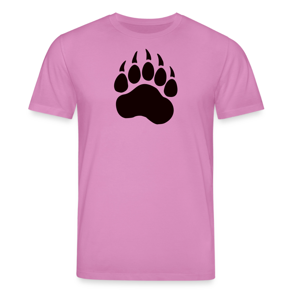 Bear Paw black | Unisex Bio-T-Shirt - Pink