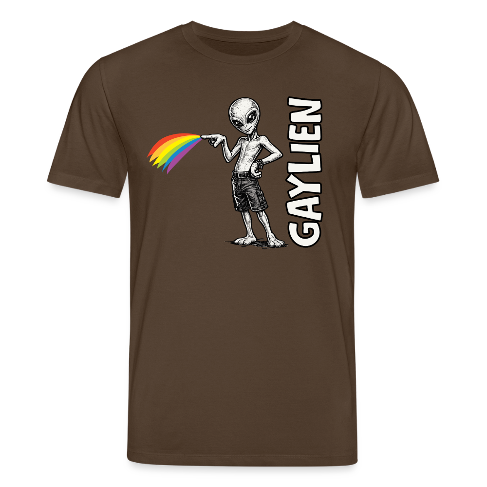 Gaylien | Unisex Bio-T-Shirt CREATOR - Dunkelbraun