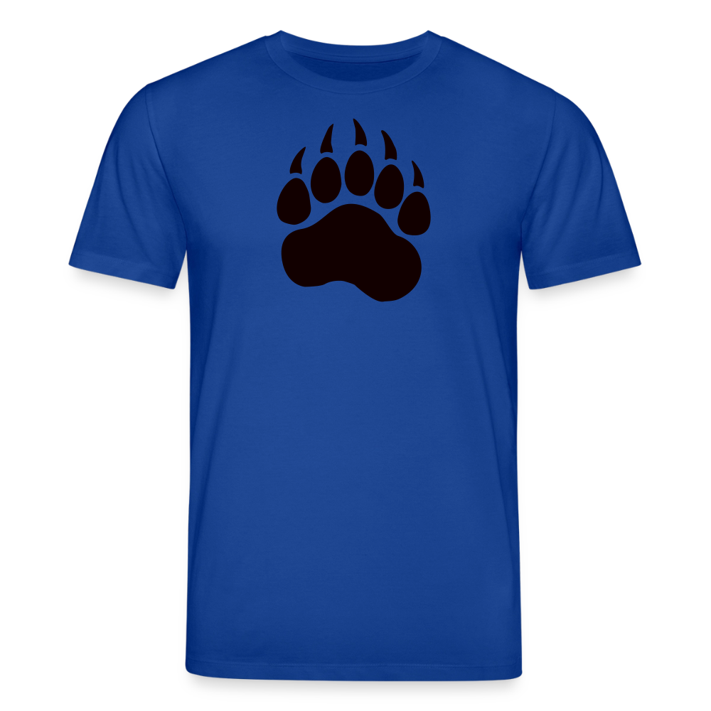 Bear Paw black | Unisex Bio-T-Shirt - Dunkelblau