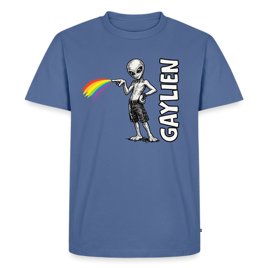 Gaylien | Männer Premium T-Shirt - Taubenblau