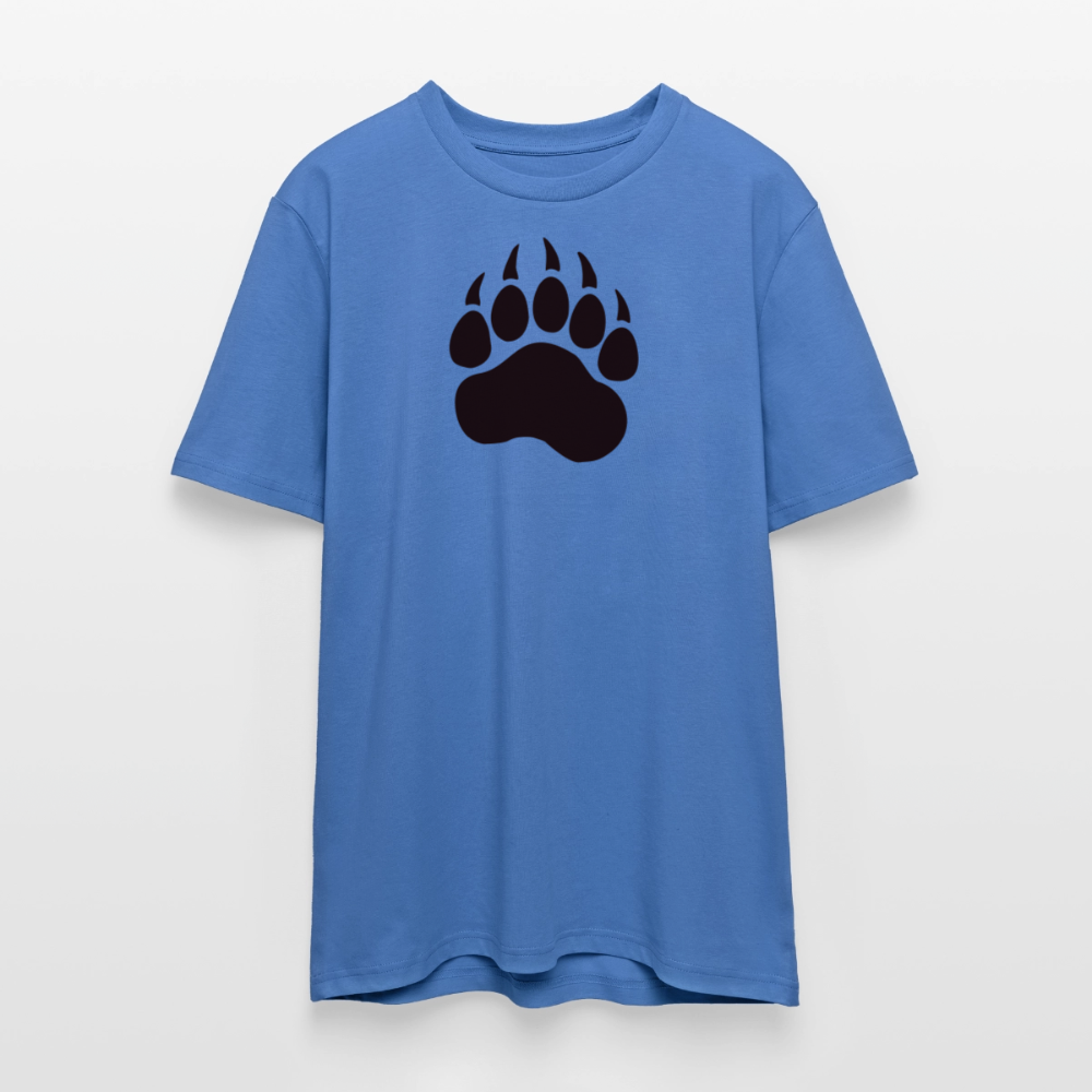 Bear Paw black | Unisex Bio-T-Shirt - Achtsames Blau