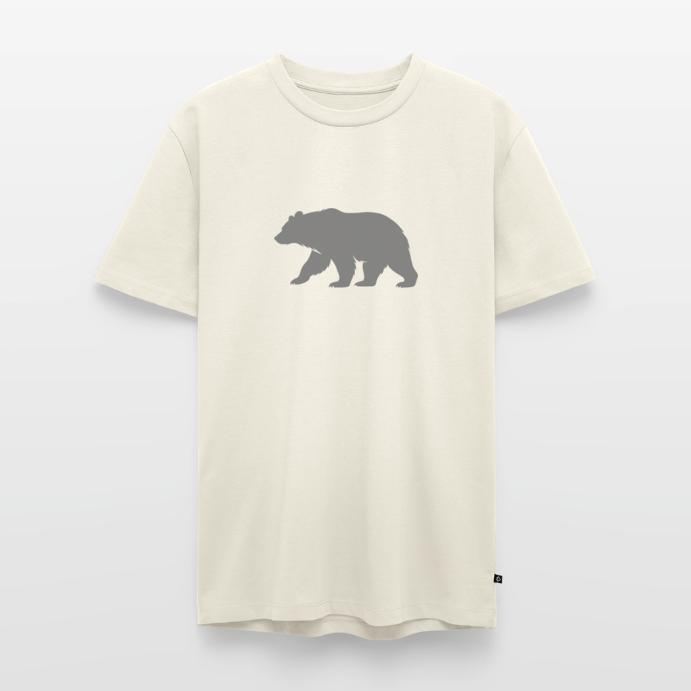 Bear grey | Premium T-Shirt - Naturweiß