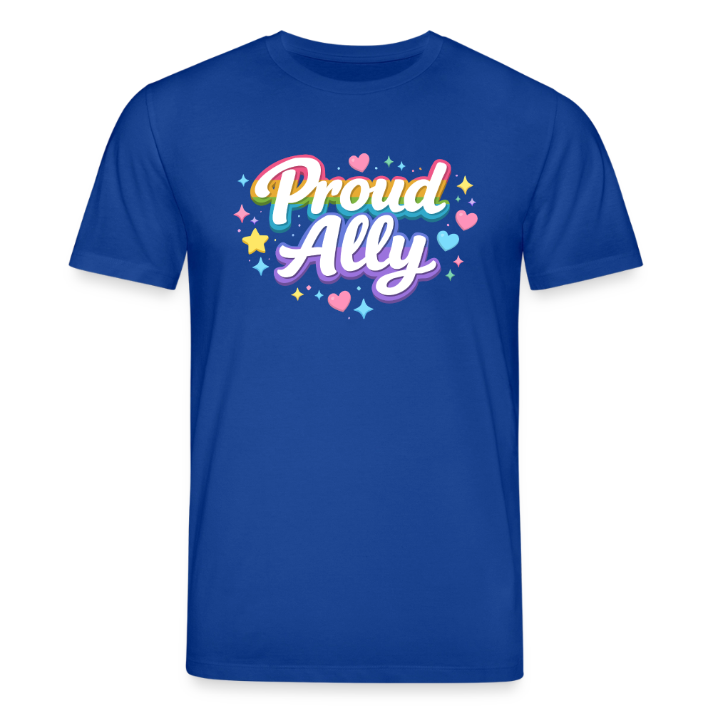Proud Ally | Unisex Bio-T-Shirt - Dunkelblau