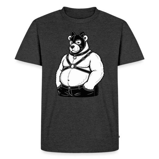 Bearpuppy | Männer Premium T-Shirt - Anthrazit meliert