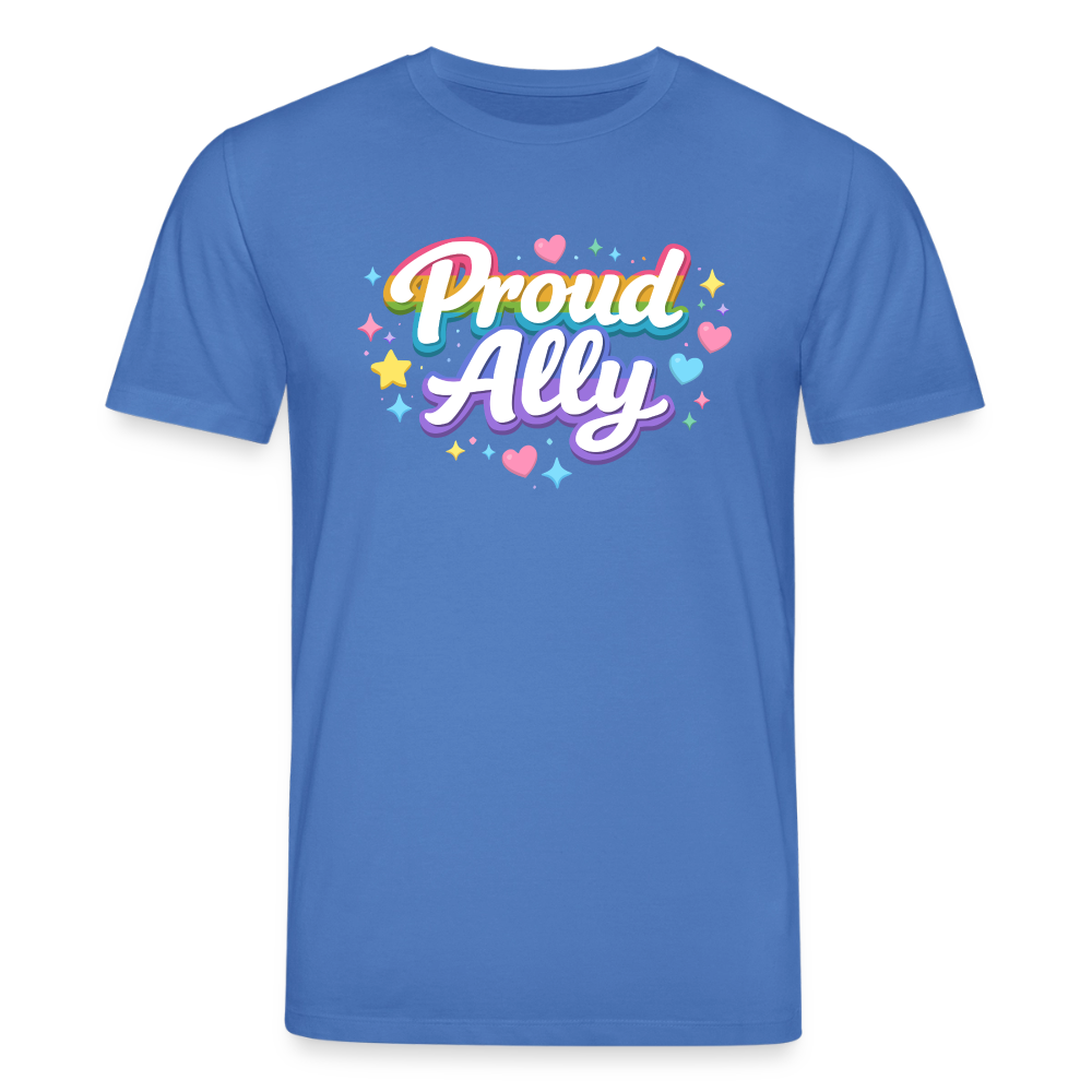 Proud Ally | Unisex Bio-T-Shirt - Achtsames Blau