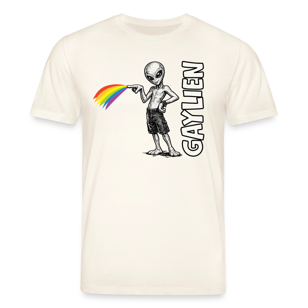 Gaylien | Unisex Bio-T-Shirt CREATOR - Naturweiß 