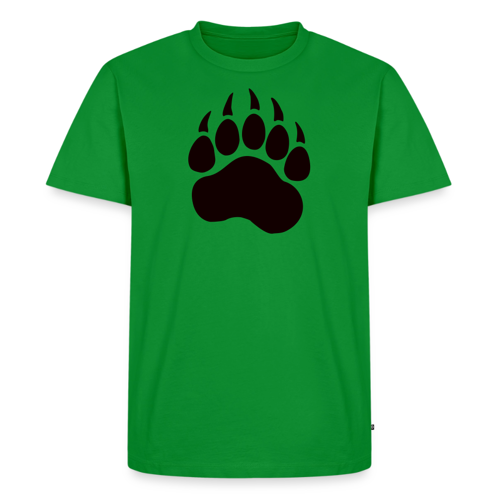 Bear Paw black | Männer Premium T-Shirt - Grün