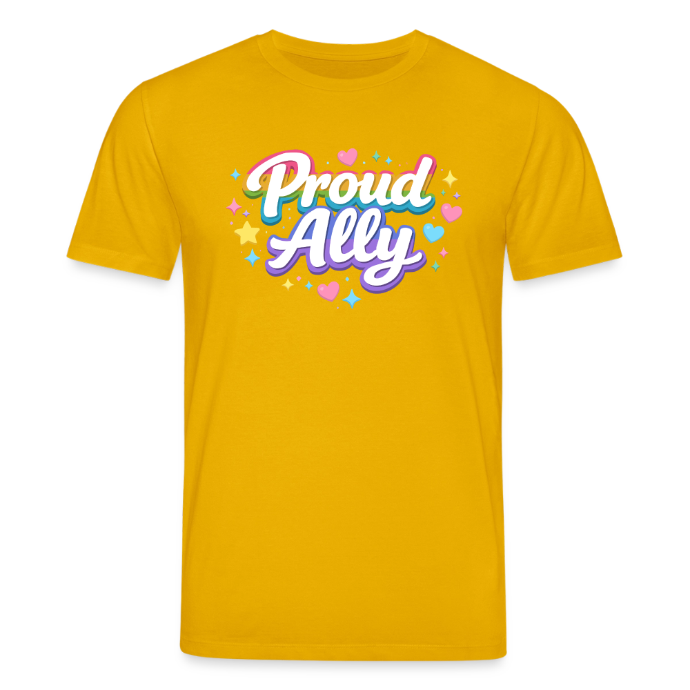 Proud Ally | Unisex Bio-T-Shirt - Spektralgelb