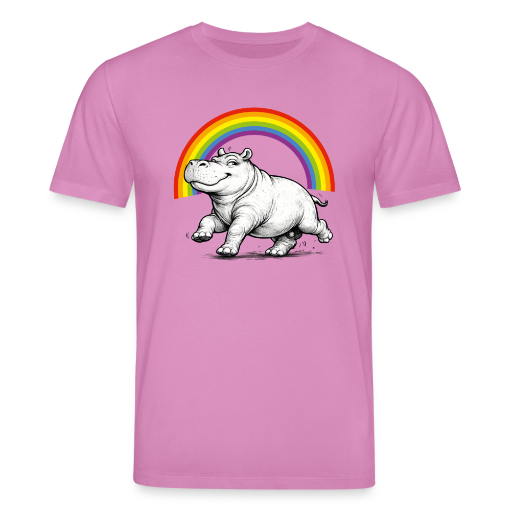 Nilpferd | Unisex Bio-T-Shirt - Pink