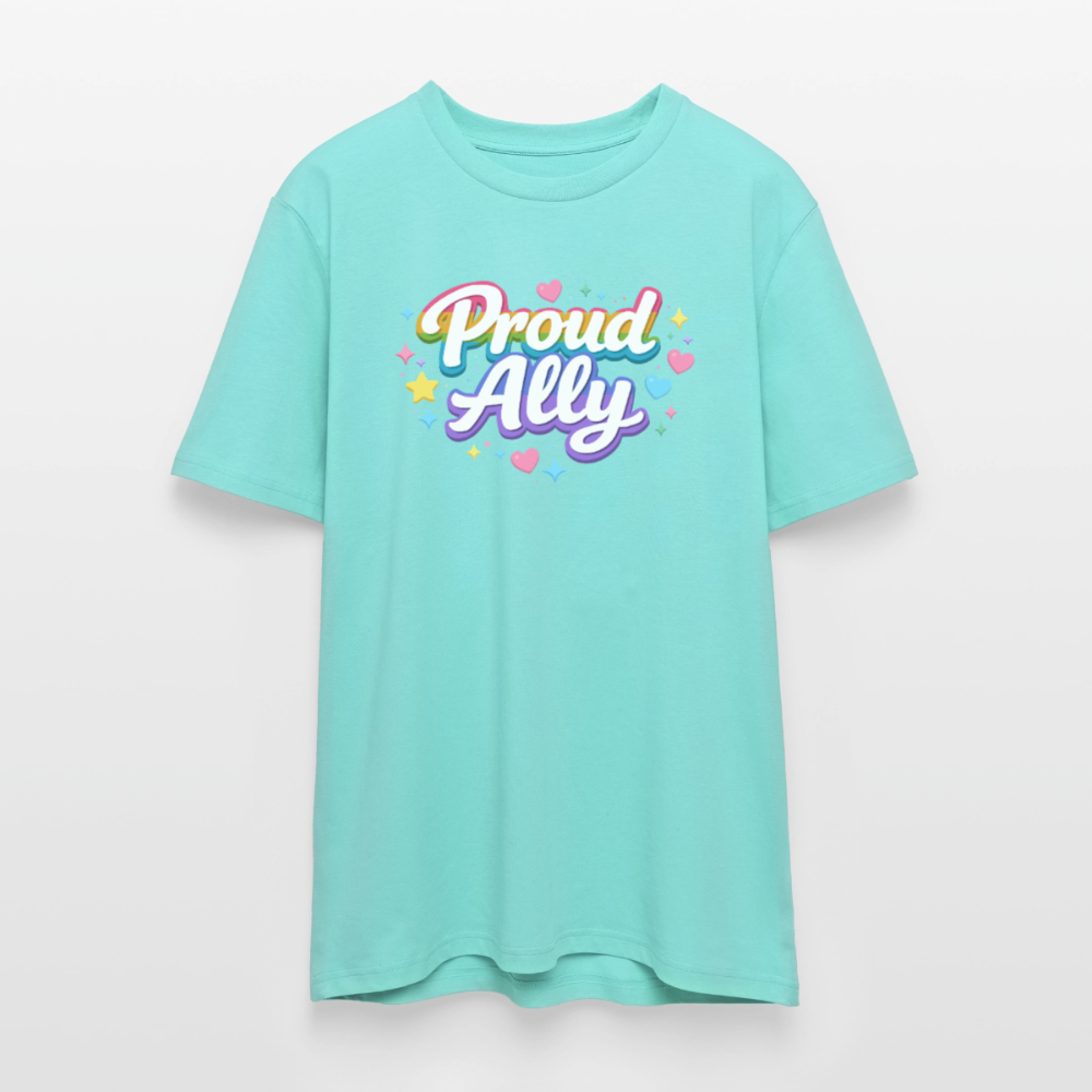 Proud Ally | Unisex Bio-T-Shirt - Poolblau