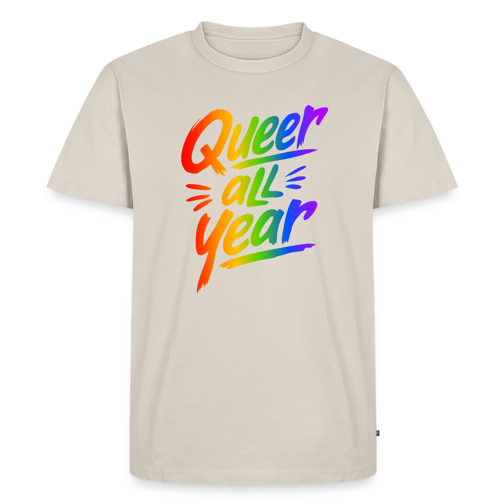 Queer all Year | Männer Premium T-Shirt - Beige