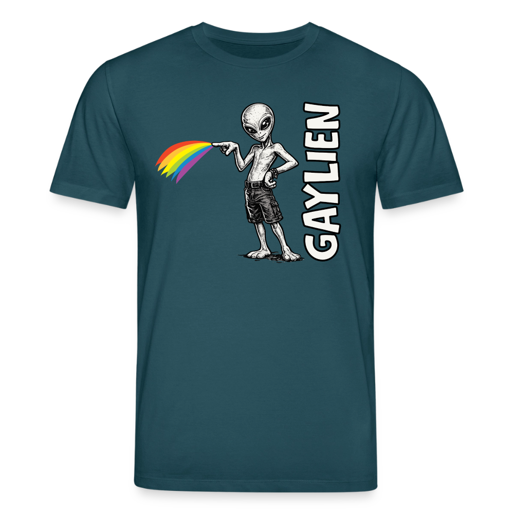 Gaylien | Unisex Bio-T-Shirt CREATOR - Dunkles Petrol