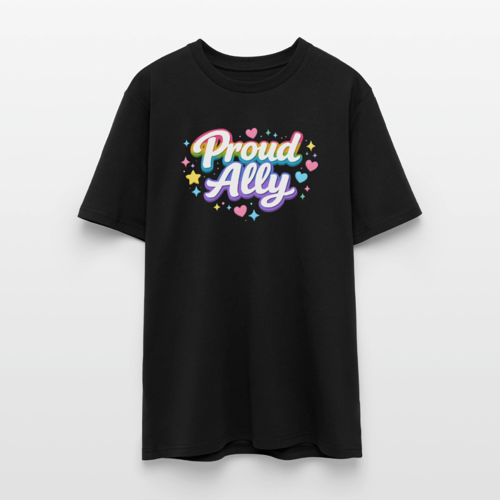 Proud Ally | Unisex Bio-T-Shirt - Schwarz