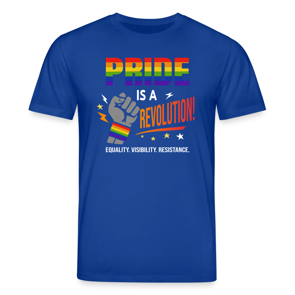 Pride is a Revolution 2 | Unisex Bio T-Shirt - Dunkelblau