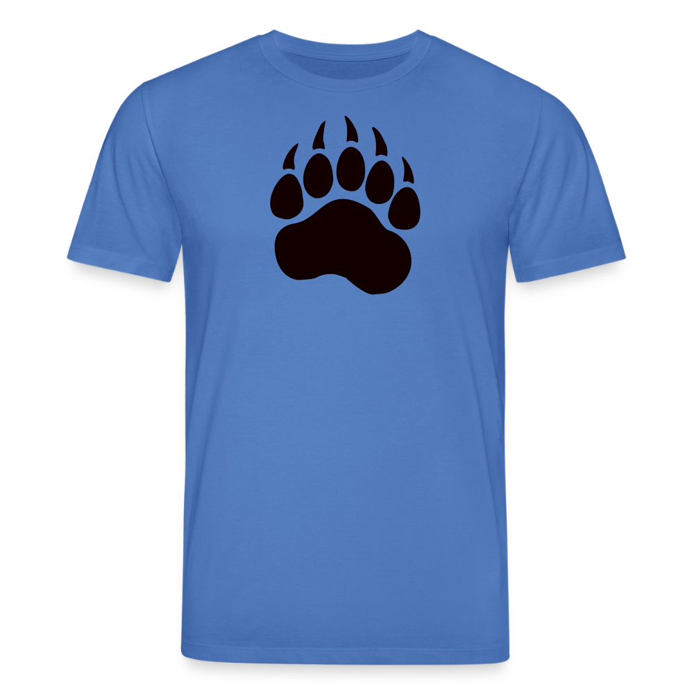 Bear Paw black | Unisex Bio-T-Shirt - Achtsames Blau