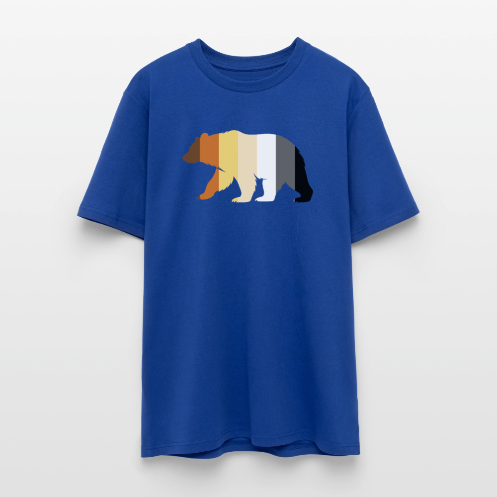Bear in Bear Pride Colours | Unisex Bio T-Shirt - Dunkelblau