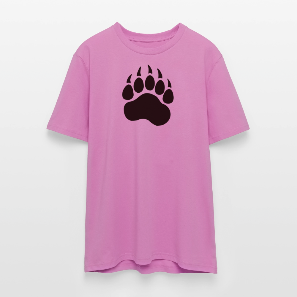 Bear Paw black | Unisex Bio-T-Shirt - Pink