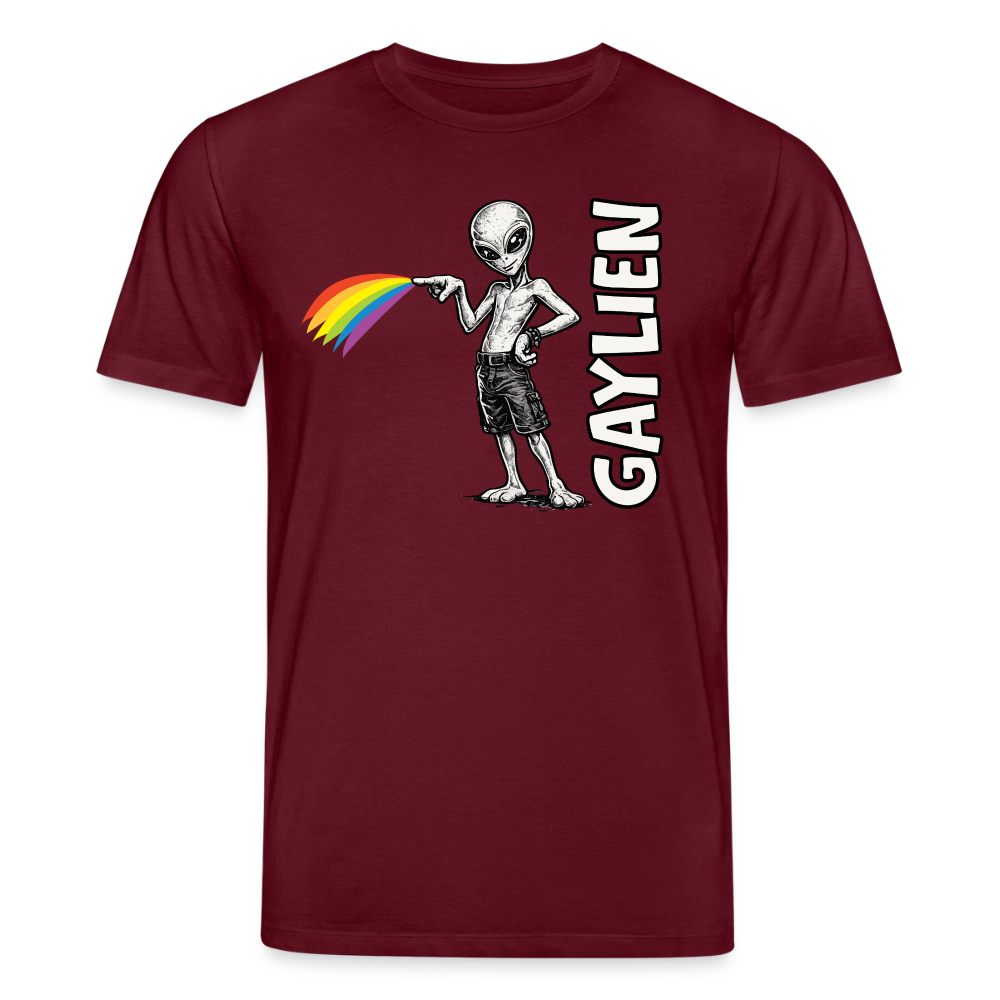 Gaylien | Unisex Bio-T-Shirt CREATOR - Burgunderrot
