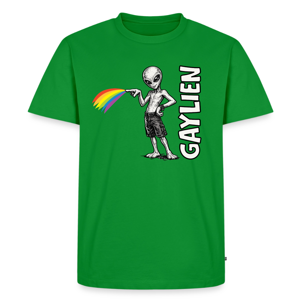 Gaylien | Männer Premium T-Shirt - Grün
