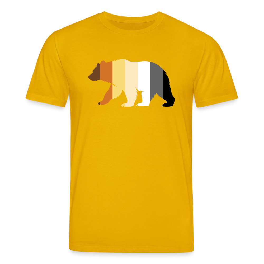 Bear in Bear Pride Colours | Unisex Bio T-Shirt - Spektralgelb