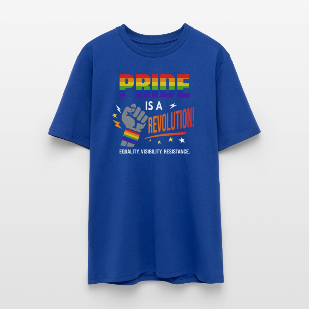 Pride is a Revolution 2 | Unisex Bio T-Shirt - Dunkelblau