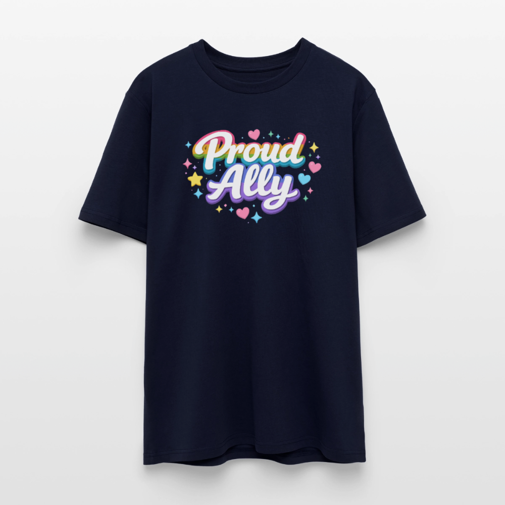 Proud Ally | Unisex Bio-T-Shirt - Navy