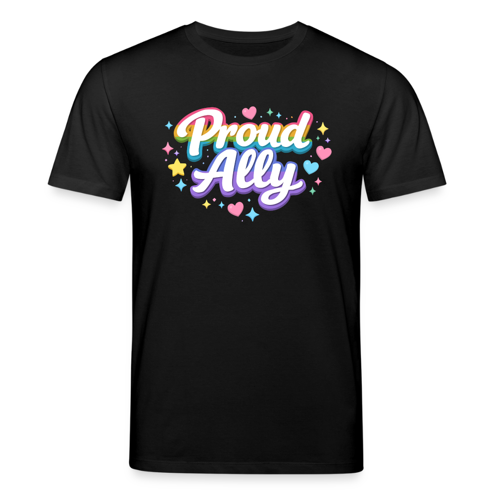Proud Ally | Unisex Bio-T-Shirt - Schwarz