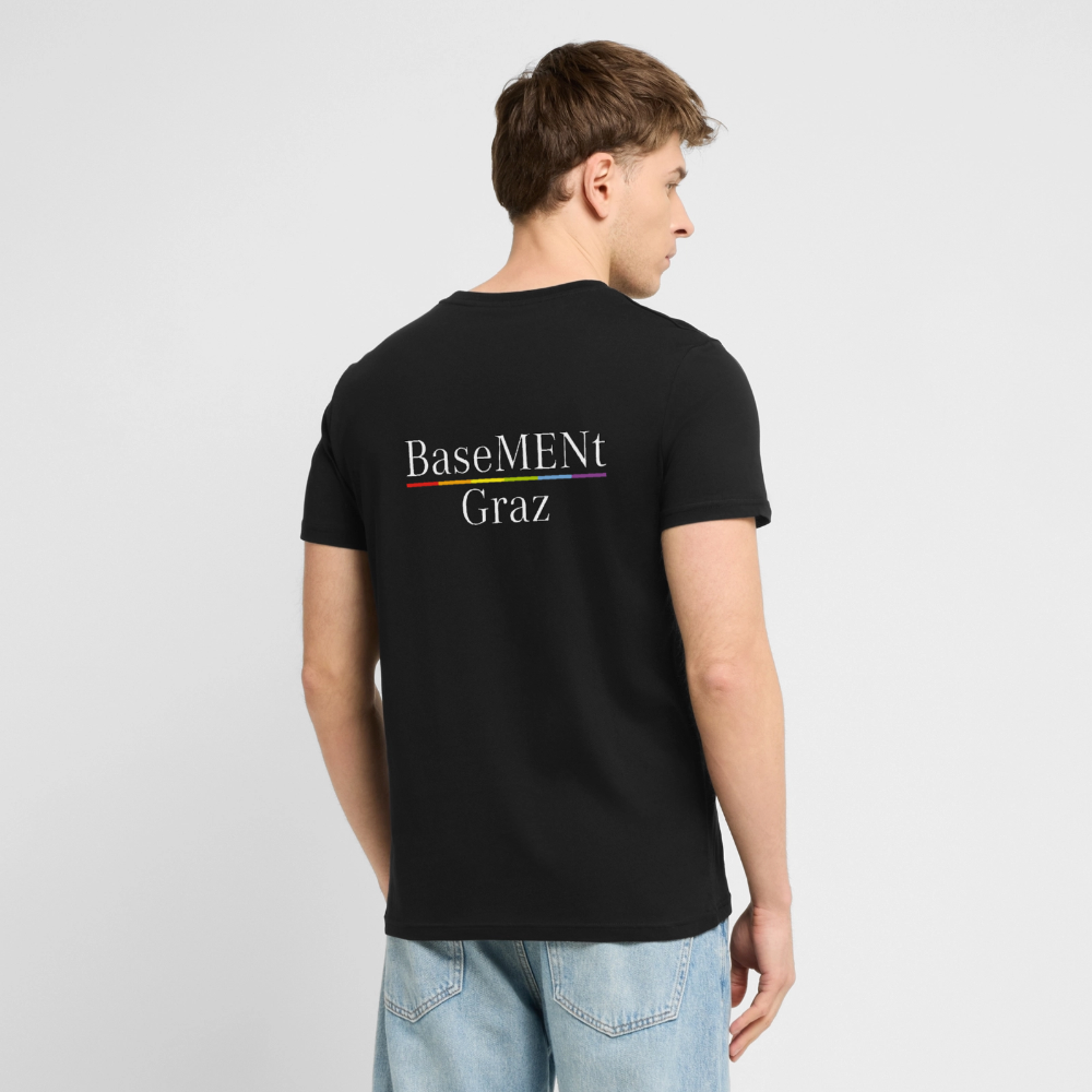 Chefin BaseMENt Graz | Unisex Bio-T-Shirt - Schwarz
